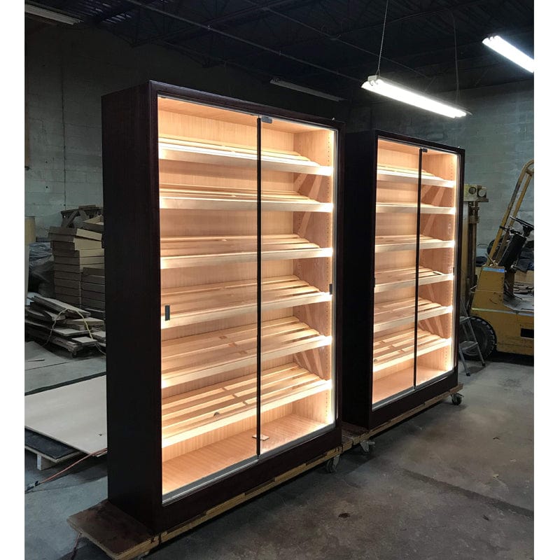 Newsham's Woodshop Inc. HUMIDOR Model 5015 Commercial Cigar Cabinet Humidor