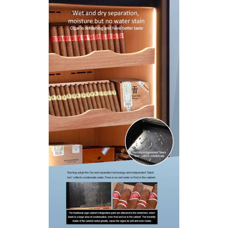 Raching HUMIDOR Raching C150A Electronic Humidor Cabinet | 600 Cigars