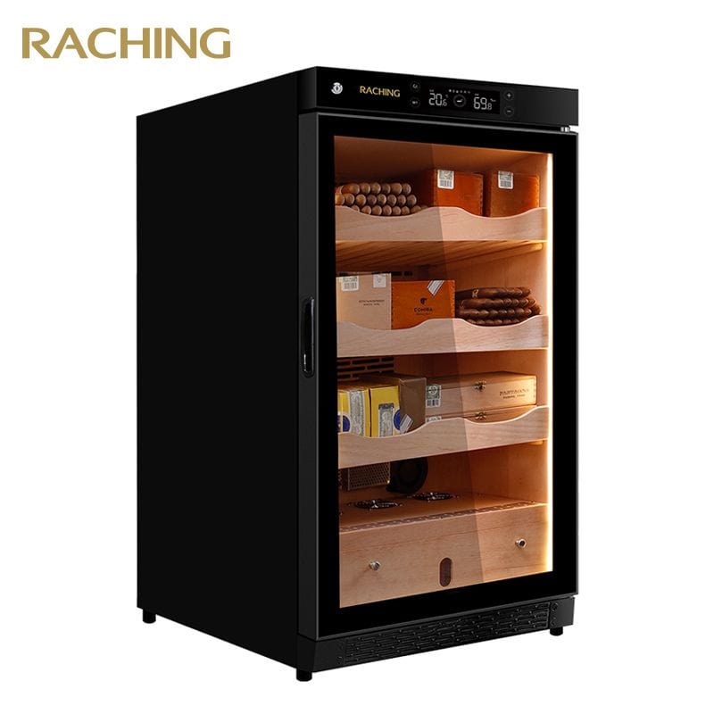 Raching HUMIDOR Black Raching C150A Electronic Humidor Cabinet | 600 Cigars