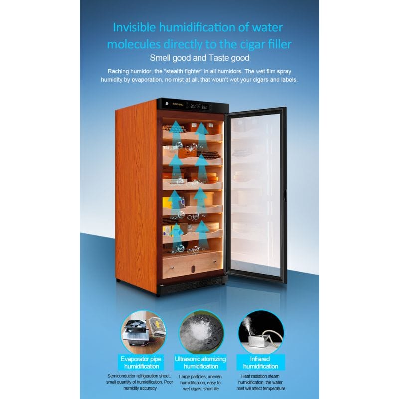 Raching HUMIDOR Raching C330A Electronic Humidor Cabinet | 1300 Cigars
