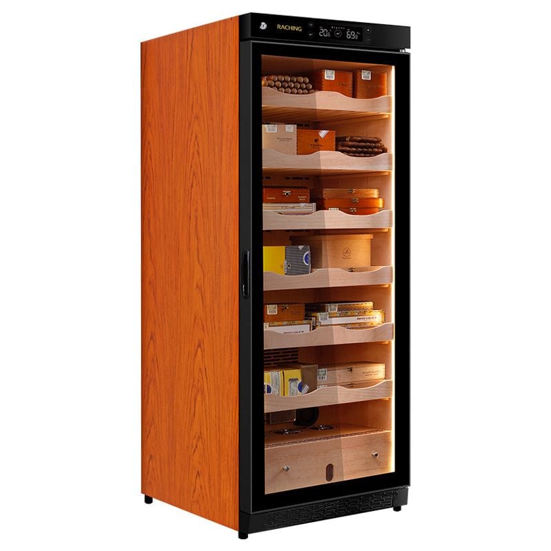 Raching HUMIDOR Brown Raching C330A Electronic Humidor Cabinet | 1300 Cigars