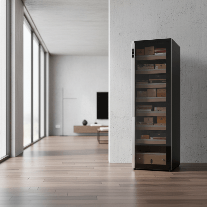 Raching Humidor Raching DM58 Dark Matter Smart Cigar Humidor Cabinet | 2000 Cigars