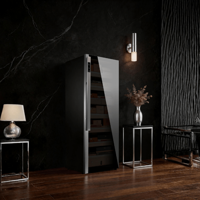 Raching Humidor Raching DM58 Dark Matter Smart Cigar Humidor Cabinet | 2000 Cigars