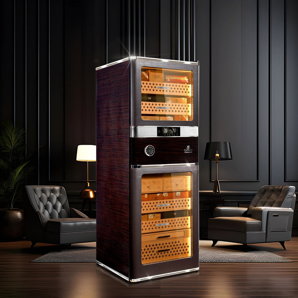 Raching HUMIDOR Raching Reserva RR Series Electric Humidor | 3,000 Cigars