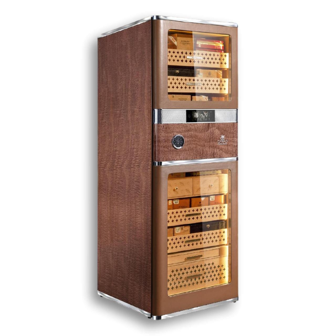 Raching HUMIDOR Havana Tan Raching Reserva RR Series Electric Humidor | 3,000 Cigars