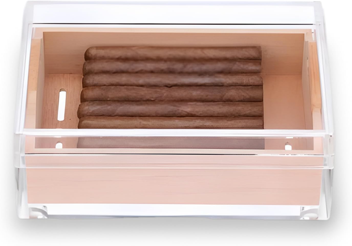 Your Elegant Bar Desktop Humidor Small Acrylic Humidor | 20 Cigars