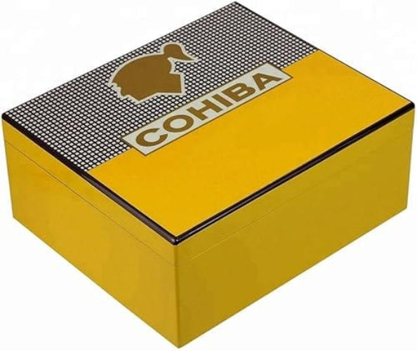 Your Elegant Bar Desktop Humidor The Havana Edge Humidor | 25 Cigars