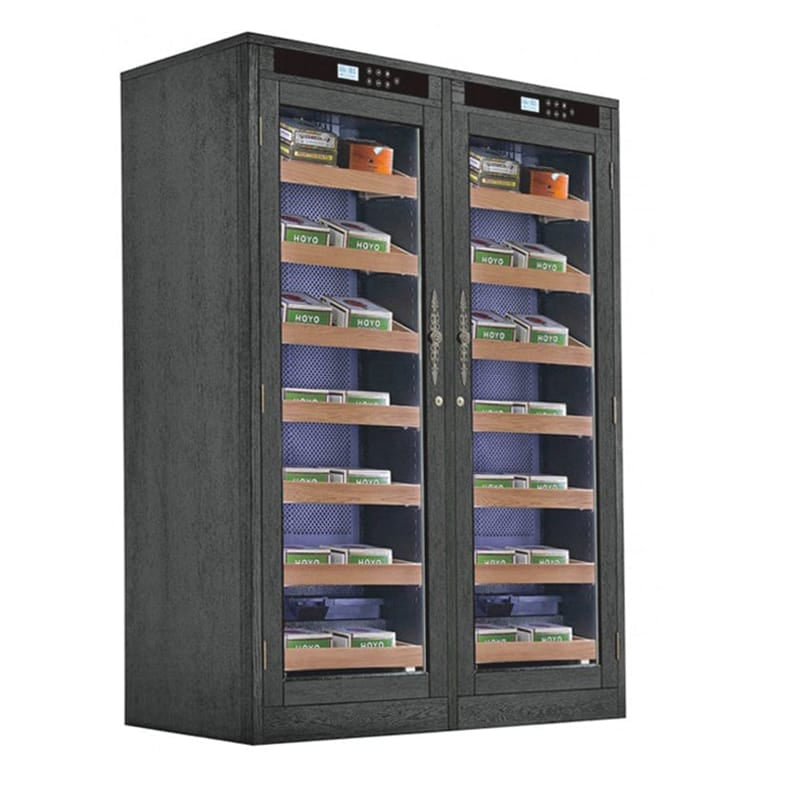 Prestige Humidor The Reagan Dual-Zone Climate Controlled Humidor Cabinet | 4,000 Cigars