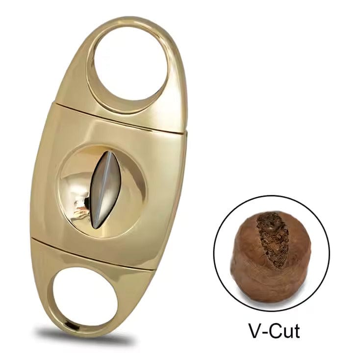 Your Elegant Bar Cigar Cutter Chrome The Vertex V Cutter