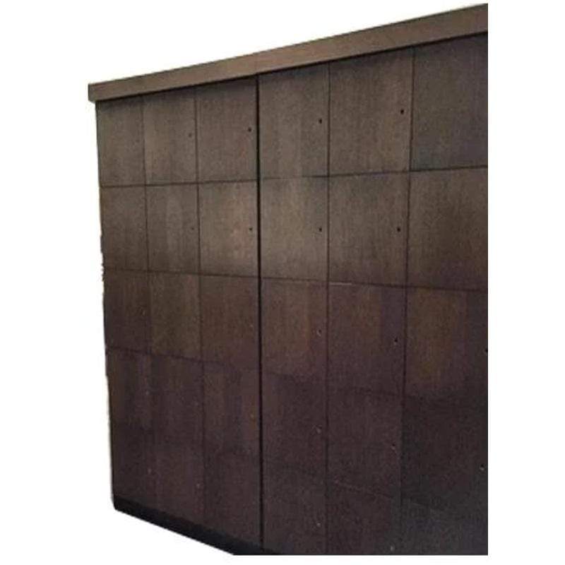 30 Commercial Cigar Humidor Lockers Unit With Humidifier - Flat Doors