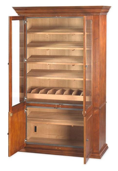 Quality Importers HUMIDOR Commercial 5000 Decorative Wall Cabinet Humidor, part of the Your Elegant Bar collection of humidors for sale