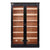 EB-1219 cigar humidor cabinet in Black finish