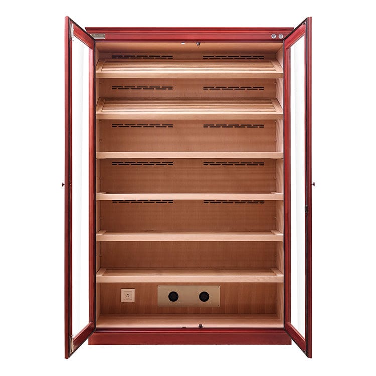 Your Elegant Bar Humidors EB-1219 Double Door Cigar Cabinet Humidor