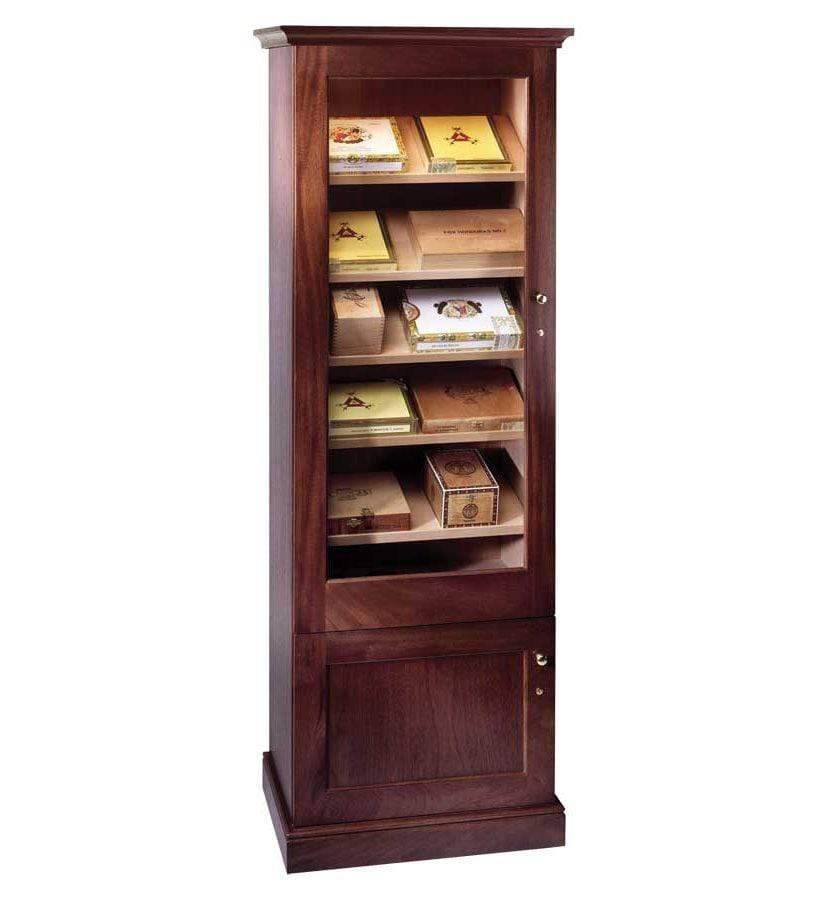 Elegant Bar Display Humidor Elegant 1000 Traditional Display Case, one of the best humidor cabinets