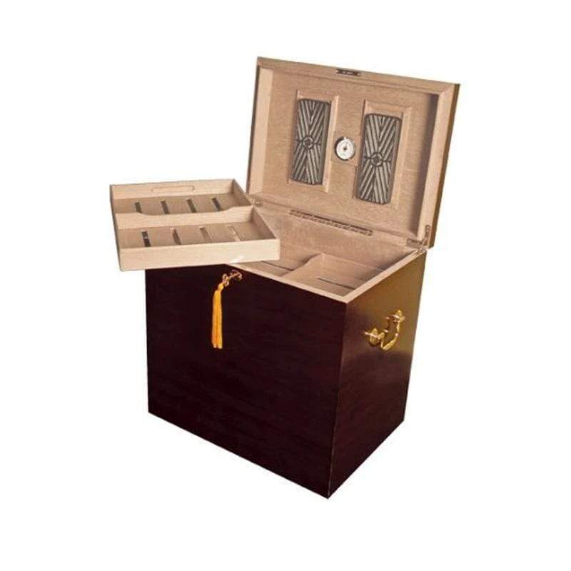 Quality Importers Medici - 400 Cigar Cabinet desktop humidor, part of the Your Elegant Bar collection of humidors for sale