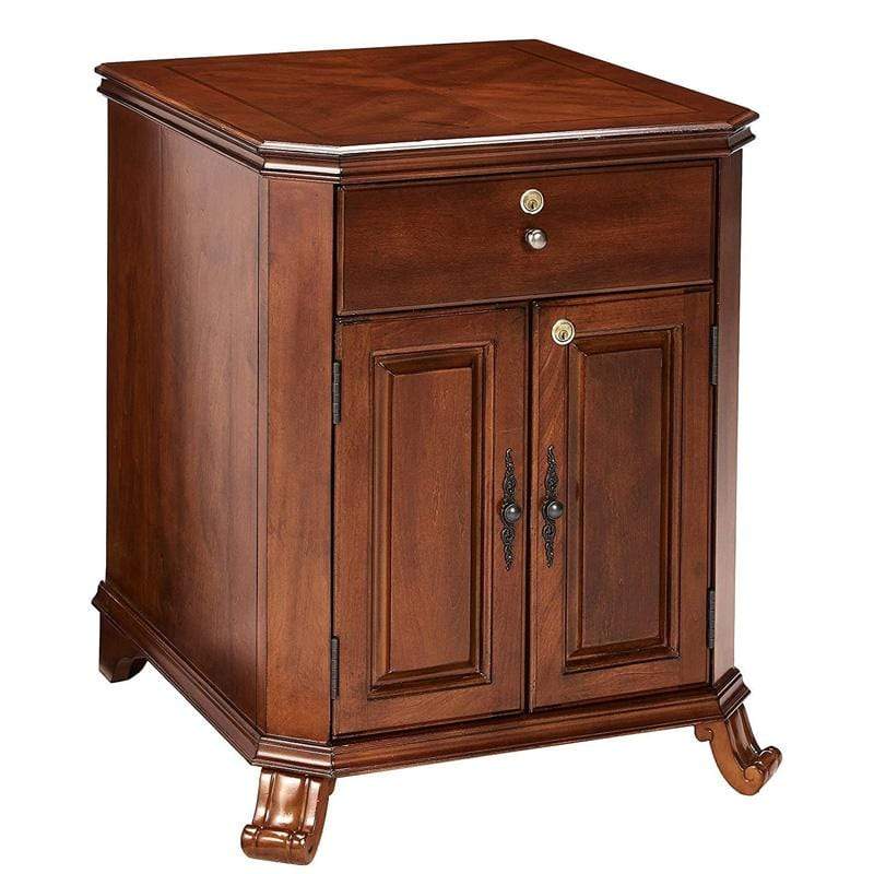 Quality Importers Montegue Cabinet Humidor | 1500 Cigars, one of the best cigar cooler humidor cabinets	
