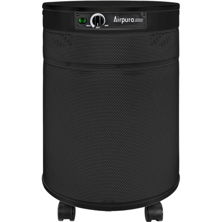 Airpura Air Purifier Black / With Super HEPA Filter (99.99% of particles ≥ 0.1 microns) R600 All-Purpose Air Purifier by Airpura