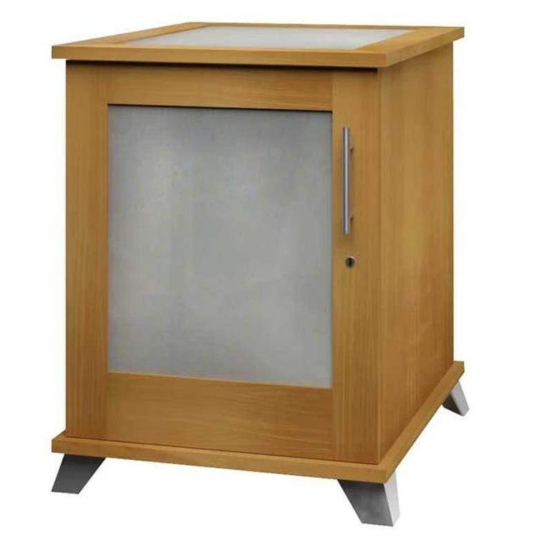Sentinel 1000 - Contemporary Cigar Humidor End Table, part of the Your Elegant Bar end table humidor collection