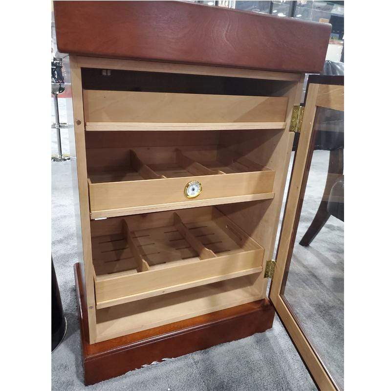 Quality Importers Desktop Humidor The Mini Tower Humidor Cabinet | 1,000 Cigars
