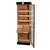 Quality Importers Humidor Tower of Power Display Humidor Cabinet with Drawers | 3,000 Cigars