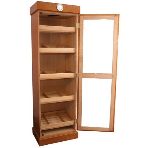 Quality Importers HUMIDOR Tower of Power II Display Humidor Cabinet | 3,000 Cigars
