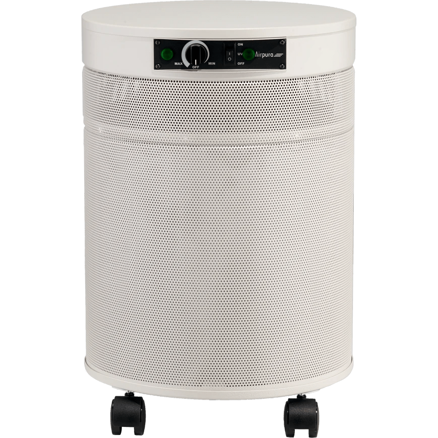 Airpura Air Purifier Cream / With True HEPA Filter (99.97% of particles ≥ 0.3 microns) UV600 Air Purifier for Bacteria & Germs by Airpura