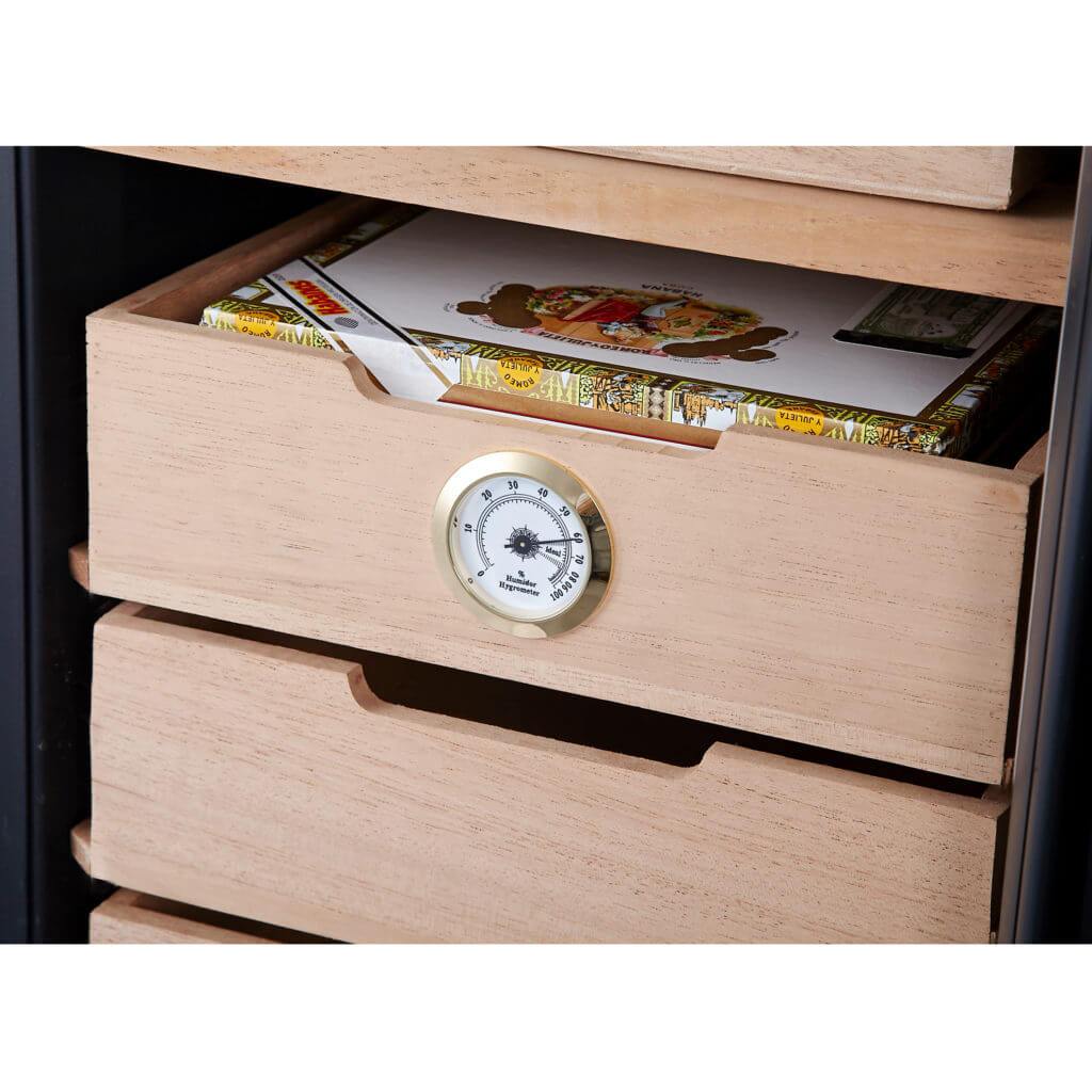 Whynter HUMIDOR Whynter Elite Touch Control Stainless Cigar Cooler Humidor 1.8 cu. ft. | 350 Cigars