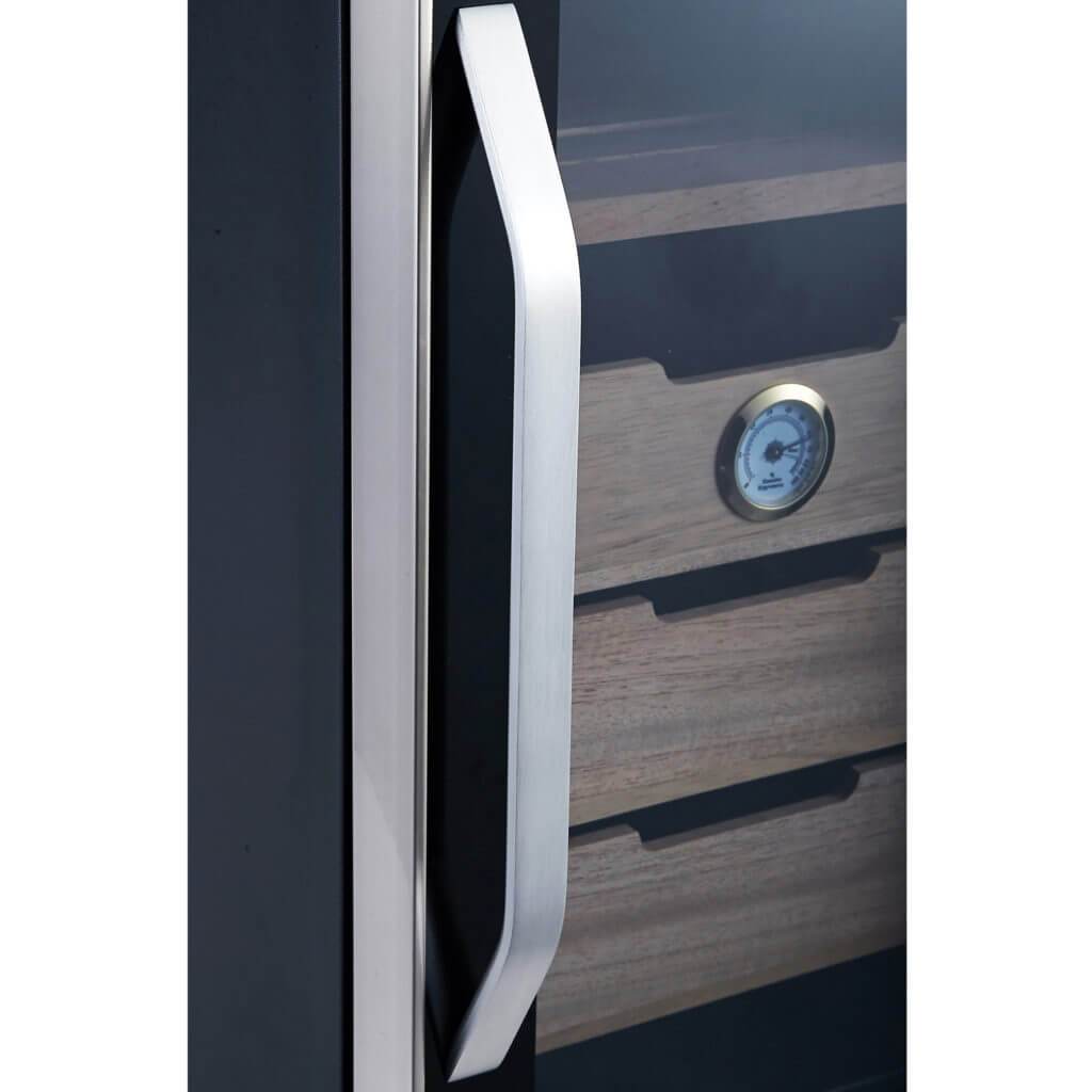 Whynter HUMIDOR Whynter Elite Touch Control Stainless Cigar Cooler Humidor 1.8 cu. ft. | 350 Cigars