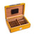 Yellow Lacquered 25 Cigar Humidor open box