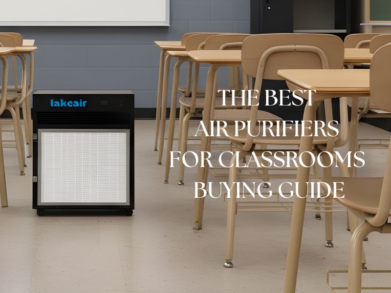 An air purifier inside a classroom