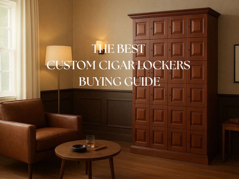 9 Custom Cigar Lockers: Luxury Custom Builds for Homes, Lounges, and Retail Spaces