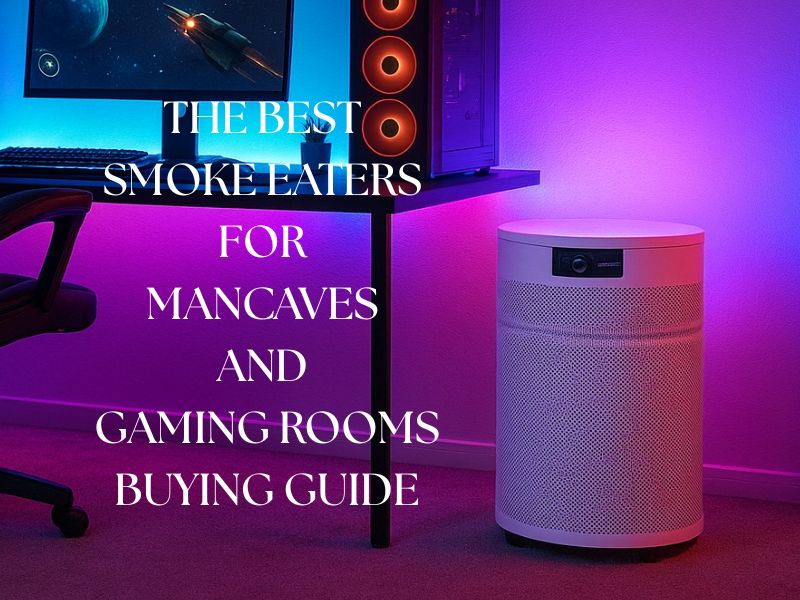A smoke eater inside a gaming room