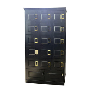 Elegant Bar Cigar Lockers No Humidifier / Digital 17 Premium Cigar Locker Cabinet