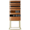 Afidano L3 Leather Electronic Humidor Cabinet | 250 Cigars