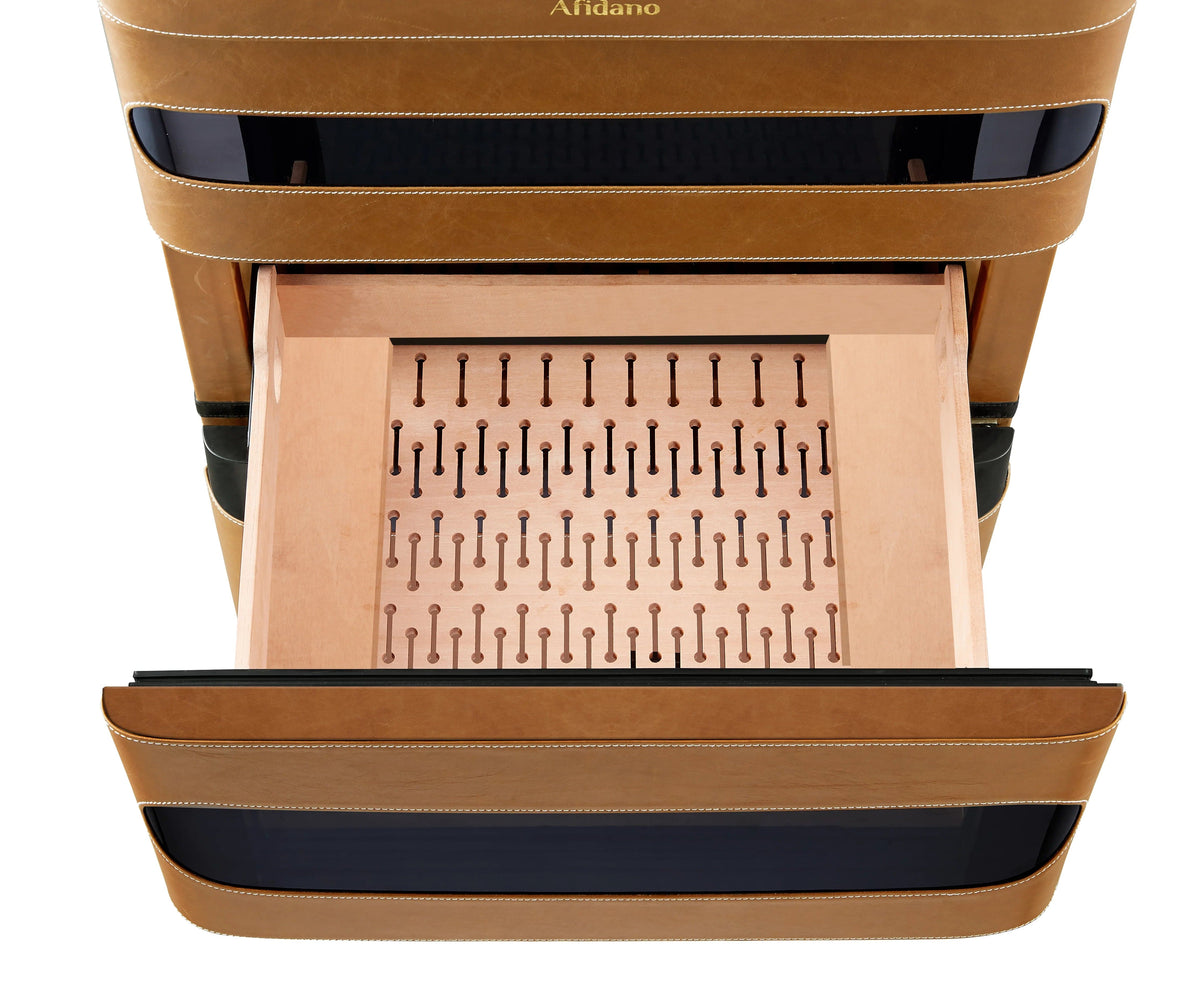 Afidano HUMIDOR Afidano L3 Leather Series Electronic Humidor | 250 Cigars