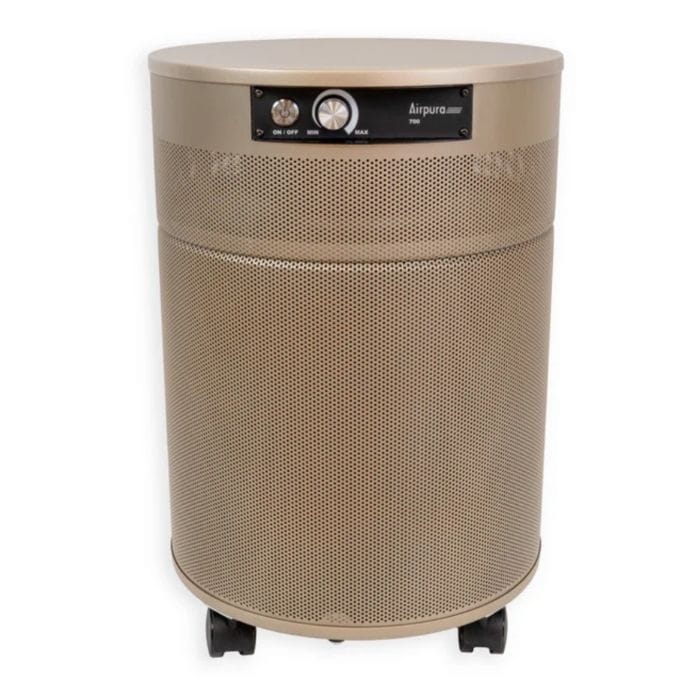 Airpura Air Purifier V700 (Comprehensive VOC and Smoke Protection) / Champagne Mist Airpura V700 Series Air Purifier for Wildfire Smoke, VOCs and Airborne Chemicals