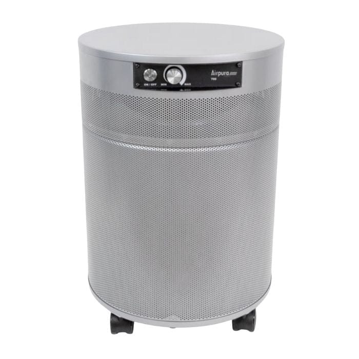 Airpura Air Purifier V700 (Comprehensive VOC and Smoke Protection) / Soft Silver Airpura V700 Series Air Purifier for Wildfire Smoke, VOCs and Airborne Chemicals