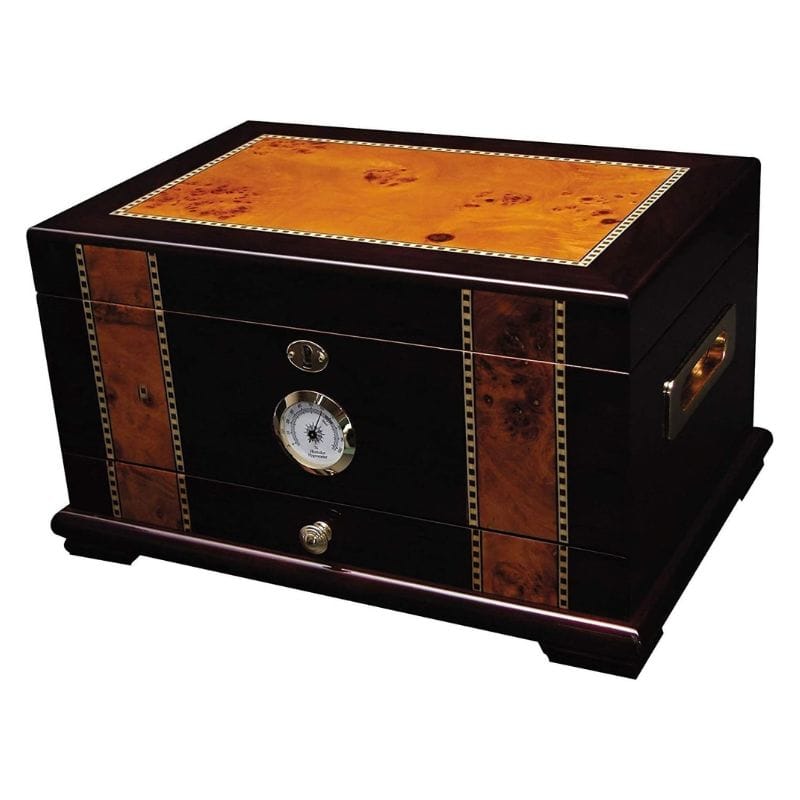 Your Elegant Bar Desktop Humidor Antigua Humidor | 100 Cigars
