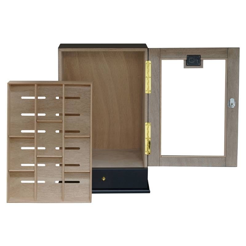 Your Elegant Bar HUMIDOR Brixton Wall Mounted Humidor Cabinet | 75-100 Cigars