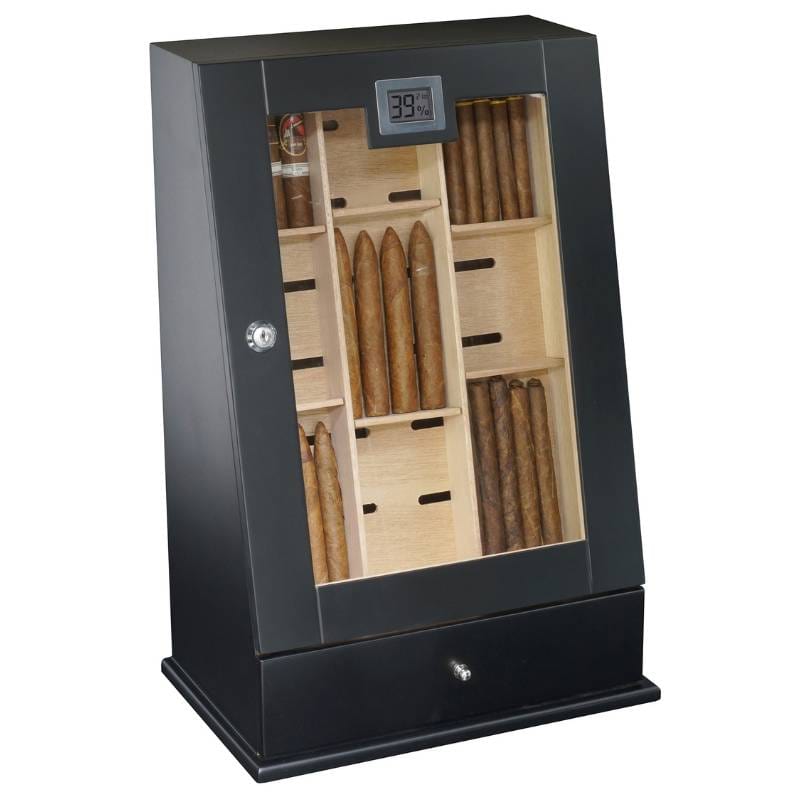 Your Elegant Bar HUMIDOR Brixton Wall Mounted Humidor Cabinet | 75-100 Cigars