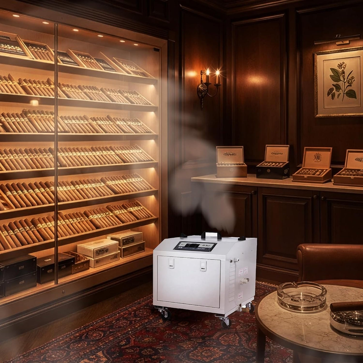 Your Elegant Bar Humidifier Cigaroze EB-03C Ultrasonic Humidifier for Walk-in Room  | 700-4,000 Cu Ft