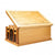 Guangzhou Yujia Smoking Trading Co.,Ltd Desktop Humidor Classic Cedar Wood Desktop Humidor | 80 Cigars