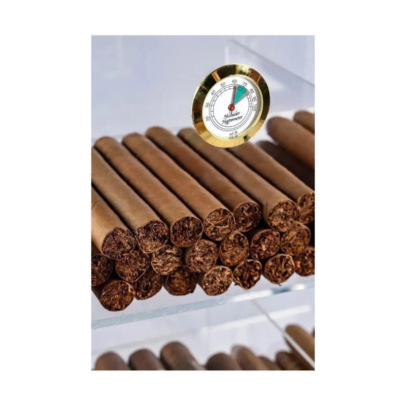 Elegant Bar Humidor ClearView Counter Display Acrylic Humidor | 125 Cigars