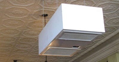 LAFC-RC2-HEPA Commercial Air Purifier for Ceiling Mount in White