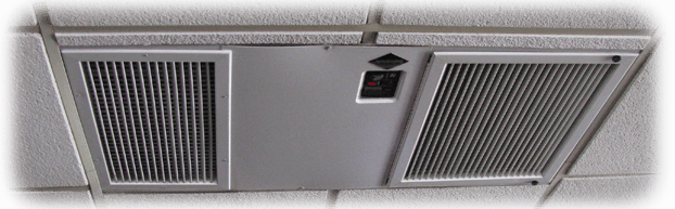 LAFC-RC2-HEPA Commercial Air Purifier for Flush Mount in White