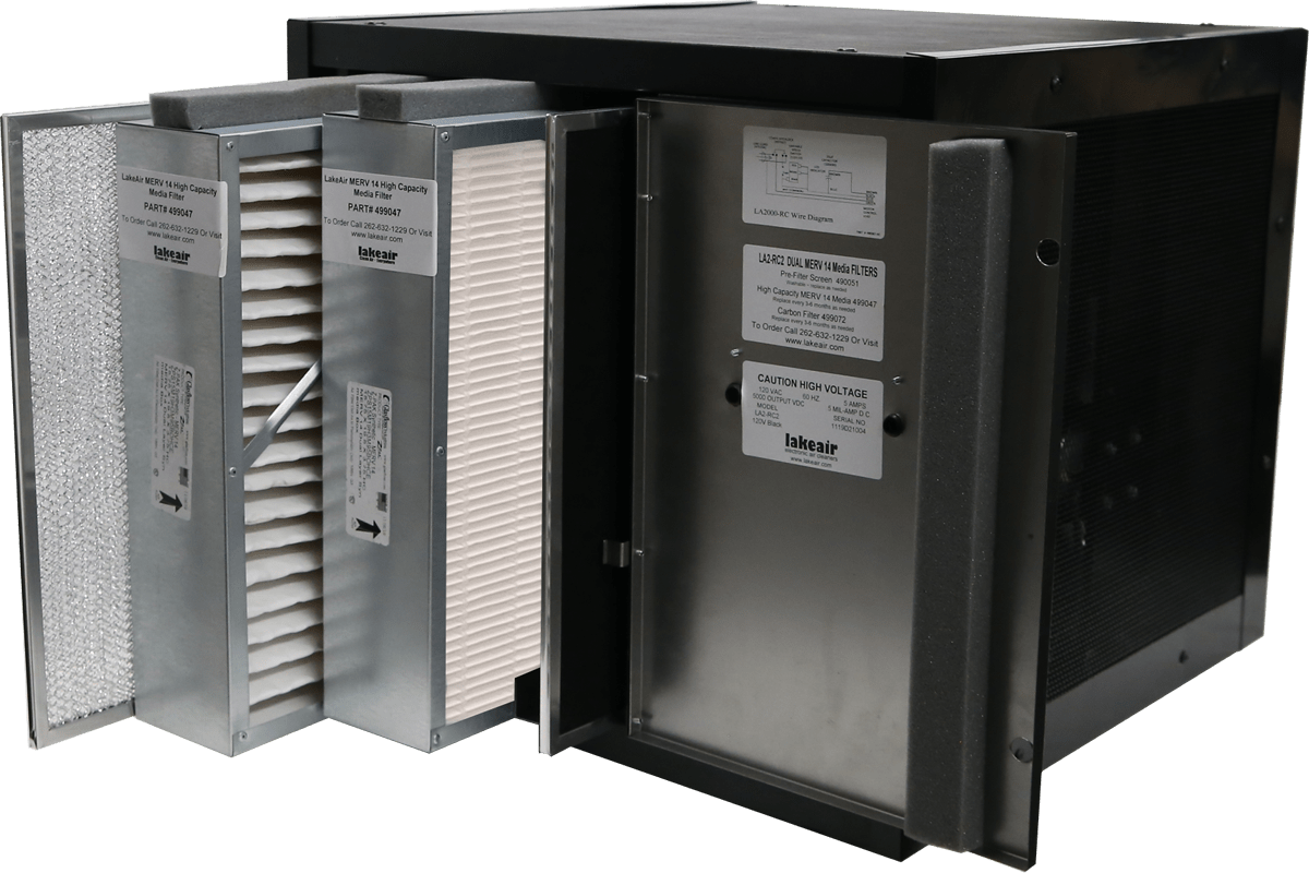 LA2-RC2-MH: High-Performance Wood Shop Air Filtration System - Your ...