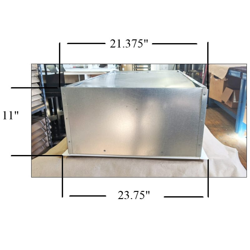Side dimensions of the LAFC-RC2-S unit