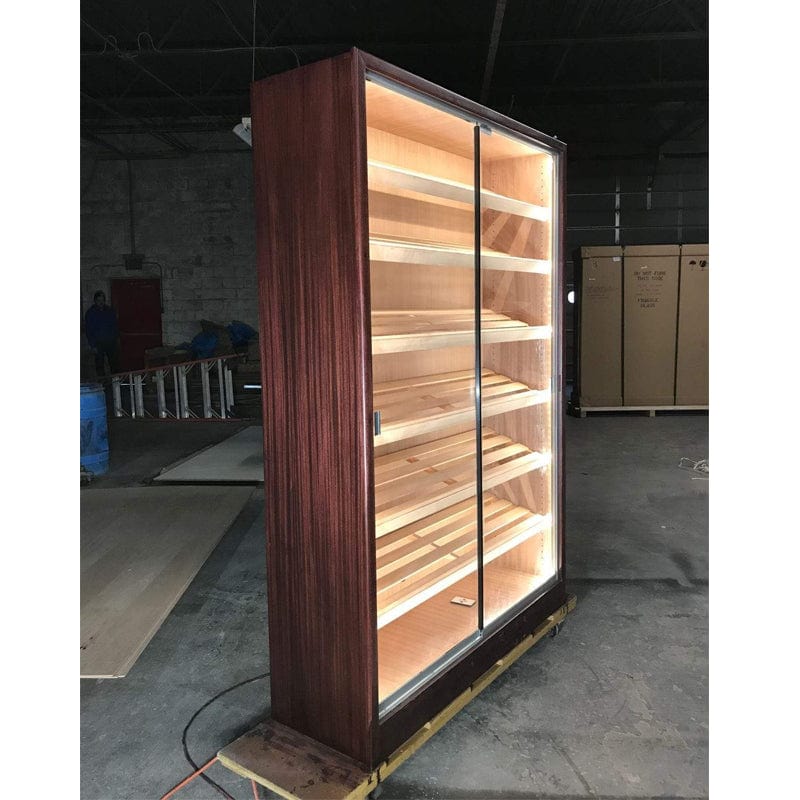 Newsham&#39;s Woodshop Inc. HUMIDOR Model 5015 Commercial Cigar Cabinet Humidor