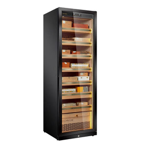 Raching HUMIDOR MON3800A Precision Climate Controlled Humidor | 1,500 Cigars