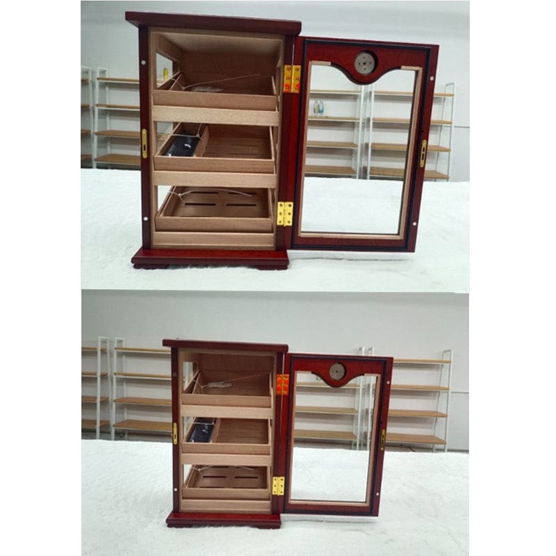 Elegant Bar Desktop Humidor Point of Sale Display Humidor